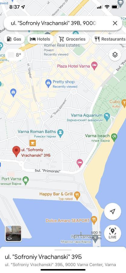 New Luxury Furnished Apartment - Beach, Varna Center & Fast Wi-Fi エクステリア 写真