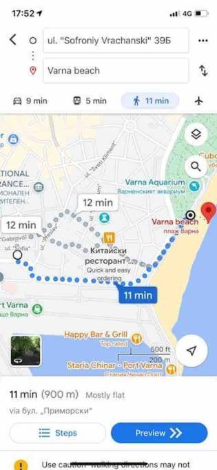 New Luxury Furnished Apartment - Beach, Varna Center & Fast Wi-Fi エクステリア 写真